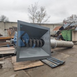 Винтовой конвейер используется в области перолизного оборудования